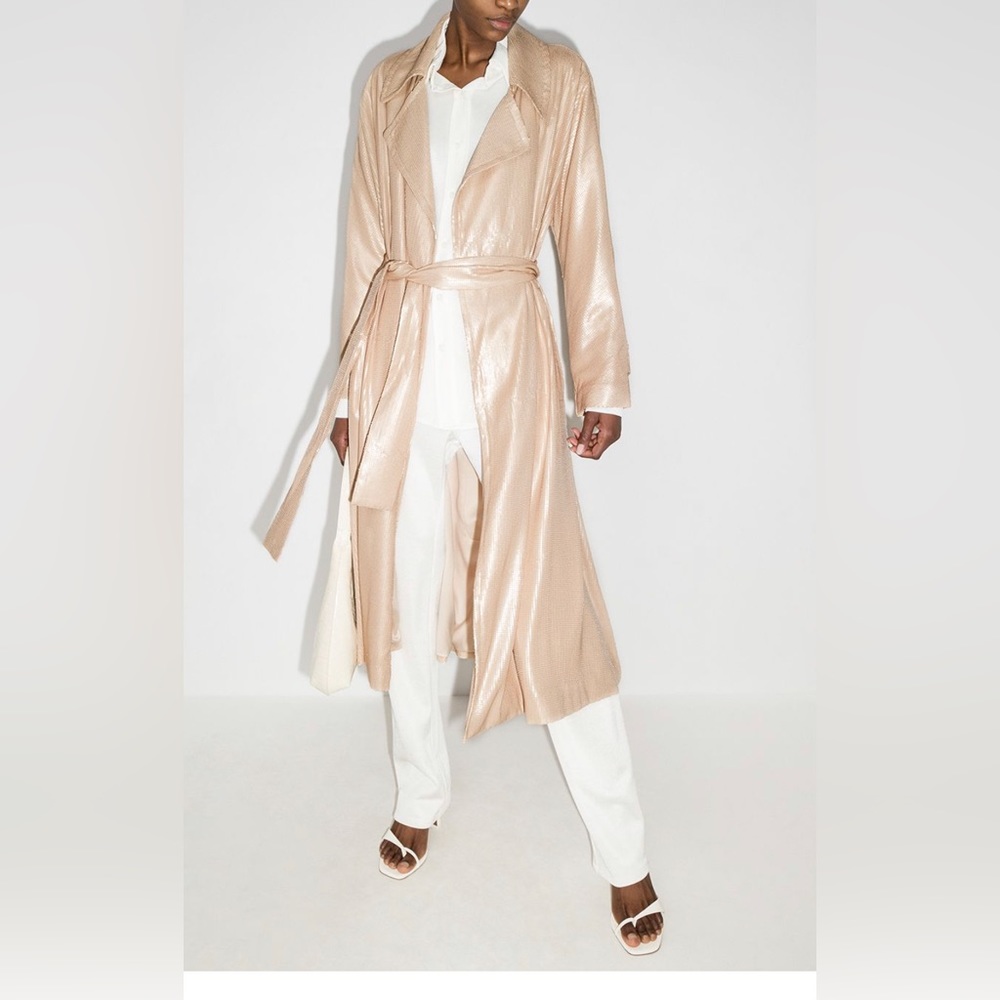 STAUD
LAURENT TRENCH COAT
METALLIC BUFF (XS/S)